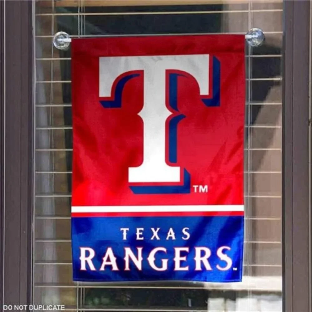 MLB Licensed Texas Rangers 2023 World Series Garden Flag 13 by‎ 18 Inches
